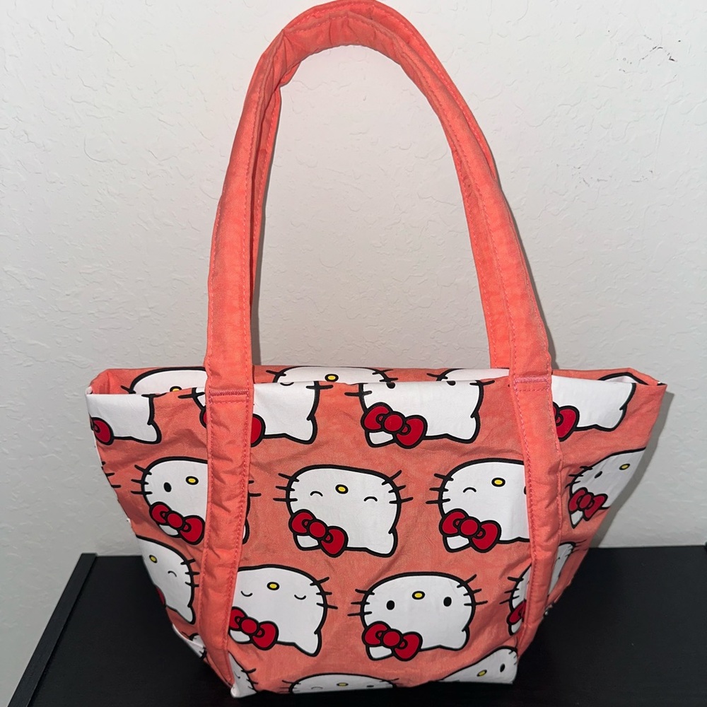 2023 Hello Kitty x Baggu Mini Cloud Shoulder Bag Nylon